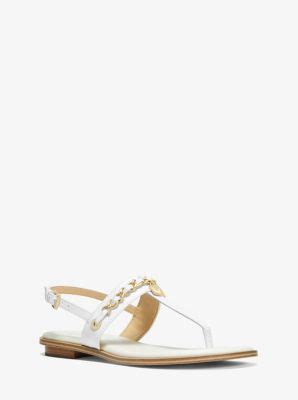 elsa leather sandal michael kors|Michael Kors .